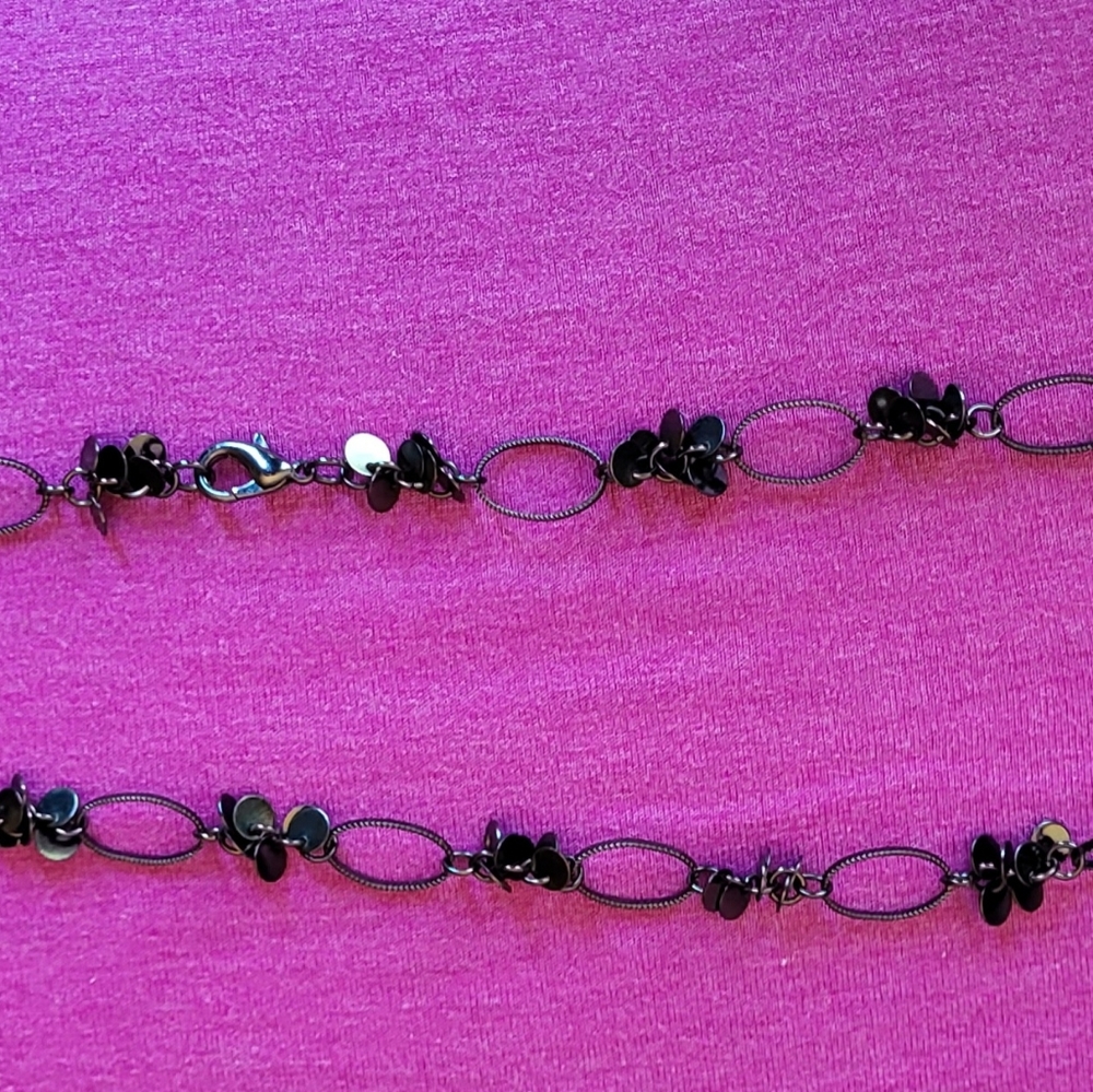 Costume black necklace